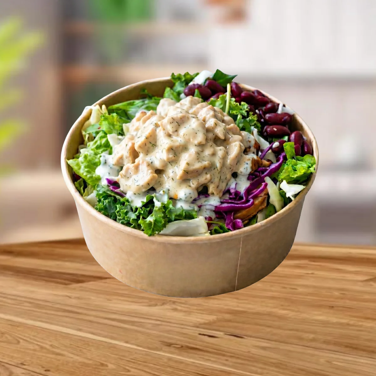 Bowl Kremalı Tavuk