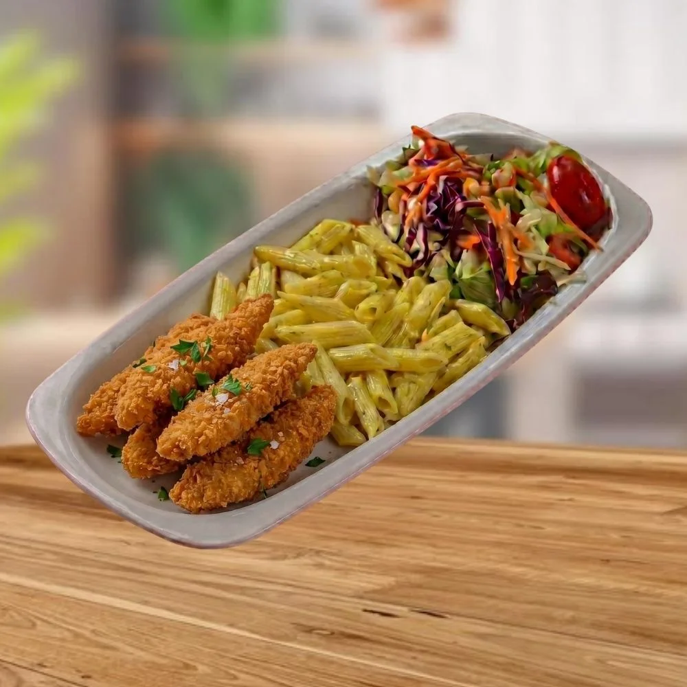 Tenders Tavuk Salata Makarna